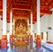 Interior of Viharn of Wat Chang Taem, Chiang Mai, Thailand