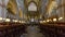 Interior of Wells Cathedral - Choir and Golden Window