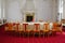 Interior of the White Hall in the Livadia Palace, Crimea.