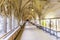 Interior of Yale University library