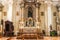 Interiors of catholic church Chiesa Vecchia in Lonigo