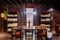 Interiors of Chinese wooden traditional buildings in Tianyige Library which is also called Building of Treasured Books, built in