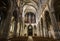 Interiors and details of basilica of saint-denis, France