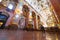 Interiors of Jasna Gora monastery in Czestochowa