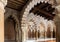 Interiors of medieval Aljaferia Palace, Zaragoza, Spain