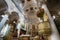 Interiors of the Saint Petrus church in Modica Sicily