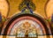 Interiors of Sainte-Therese basilica, Lisieux, France