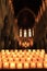 Interiors of St. Finbarr`s Cathedral - Candles lit - Irish religious tour - Ireland travel