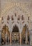 Interlacing arches at the entrance to the Villaviciosa Chapel in the Cathedral of Cordoba in Spain.