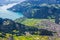 Interlaken CIty and Lake Thun