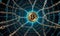 Interlinked Bitcoin Network AI Generative