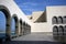 Internal courtyard of the Museum of Islamic Art in Doha, Qatar