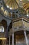 Internal design of  Hagia Sophia