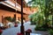 internal patio of colonial house