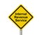 Internal Revenue Service Warning Sign