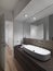 Internal shots of a modern bathroom