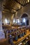 An internal view of beautiful Bosham Church in West Sussex, England. An ancient site.