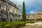 Internal yard of Batalha Dominican medieval monastery, Portugal