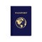 International blue passport