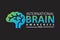 international brain awareness week vector banner