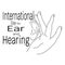 International Day for Ear and Hearing  Contour of a human ear and palms nearby  thematic inscription