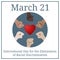 International Day for the Elimination of Racial Discrimination. March 21. March Holiday Calendar. People`s hands. Vector.