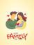 International day of families card. Father,