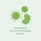 International Day of Immunology vector