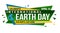 International Earth Day banner design