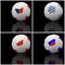 International flag on 3d football