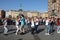 International Flashmob Day of Rueda de Casino, 57 countries, 160 cities. Several hundred persons dance Hispanic rhythms on the Ma