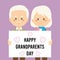 International Grandparents Day Illustration Cartoon