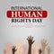 International Human Rights Day is Universal Declaration of Human Rights