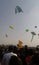 International Kite Festival, riverfront, Ahmedabad, Gujrat