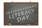 International Literacy Day concept
