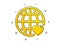 International Love icon. Heart symbol. Vector