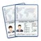 International male and female passports with sample of photo, signature and other personal data