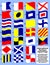 International Maritime Signal Flags/eps