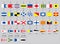 International maritime signal nautical flags, morse alphabet