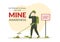 International Mine Awareness Day on April 04 Illustration with Do Not Step on Landmines for Web Banner in Flat Cartoon Hand Drawn