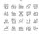 International Museum Day Well-crafted Pixel Perfect Vector Thin Line Icons 30 2x Grid for Web Graphics and Apps