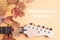 International Music Day background with electric guitar neck and