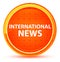 International News Natural Orange Round Button