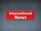 International News Red Banner Abstract Background