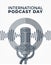 International Podcast Day Vector Illustration