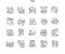 International Unloading Day Well-crafted Pixel Perfect Vector Thin Line Icons 30 2x Grid for Web Graphics and Apps.