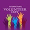 International Volunteer Day.