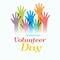 International Volunteer Day.