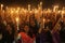 International Women’s Day Celebrate with candles light in Bangladesh