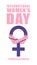 International womens day concept poster. Embrace equity woman illustration background.